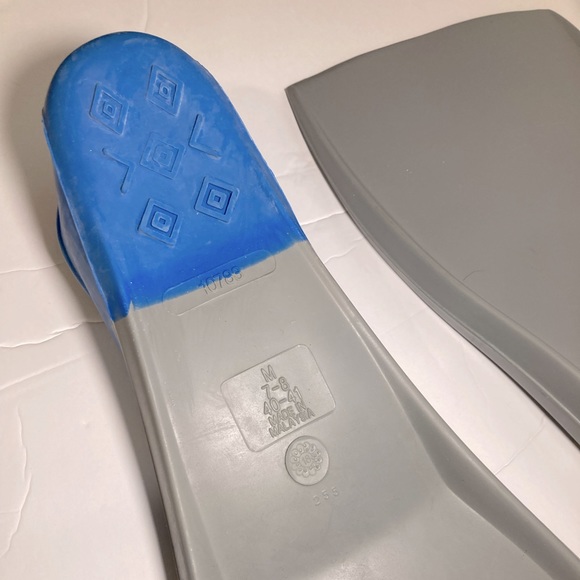 New Speedo Adult Triathlon Rubber Swim Fins - Picture 3 of 7